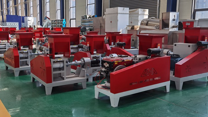 400-600kg/h fish feed pellet making machine